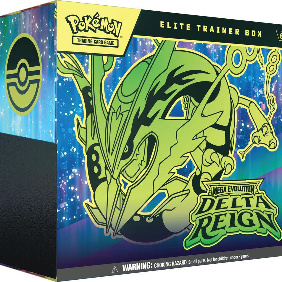 Pokémon TCG „Delta Reign": Mega Rayquaza ex stürzt sich ab dem 6. November auf das Schlachtfeld