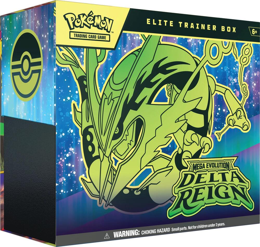 Pokémon TCG „Delta Reign": Mega Rayquaza ex stürzt sich ab dem 6. November auf das Schlachtfeld