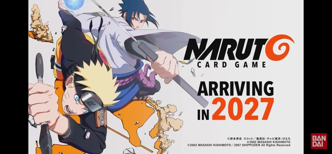 Bandai kündigt offizielles Naruto Card Game für 2027 an – alle bekannten Infos
