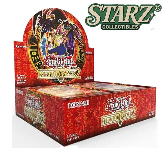 Yu-Gi-Oh! - Retro Pack 2 Booster Display (24) - Deutsch - OVP | Starz Collectibles