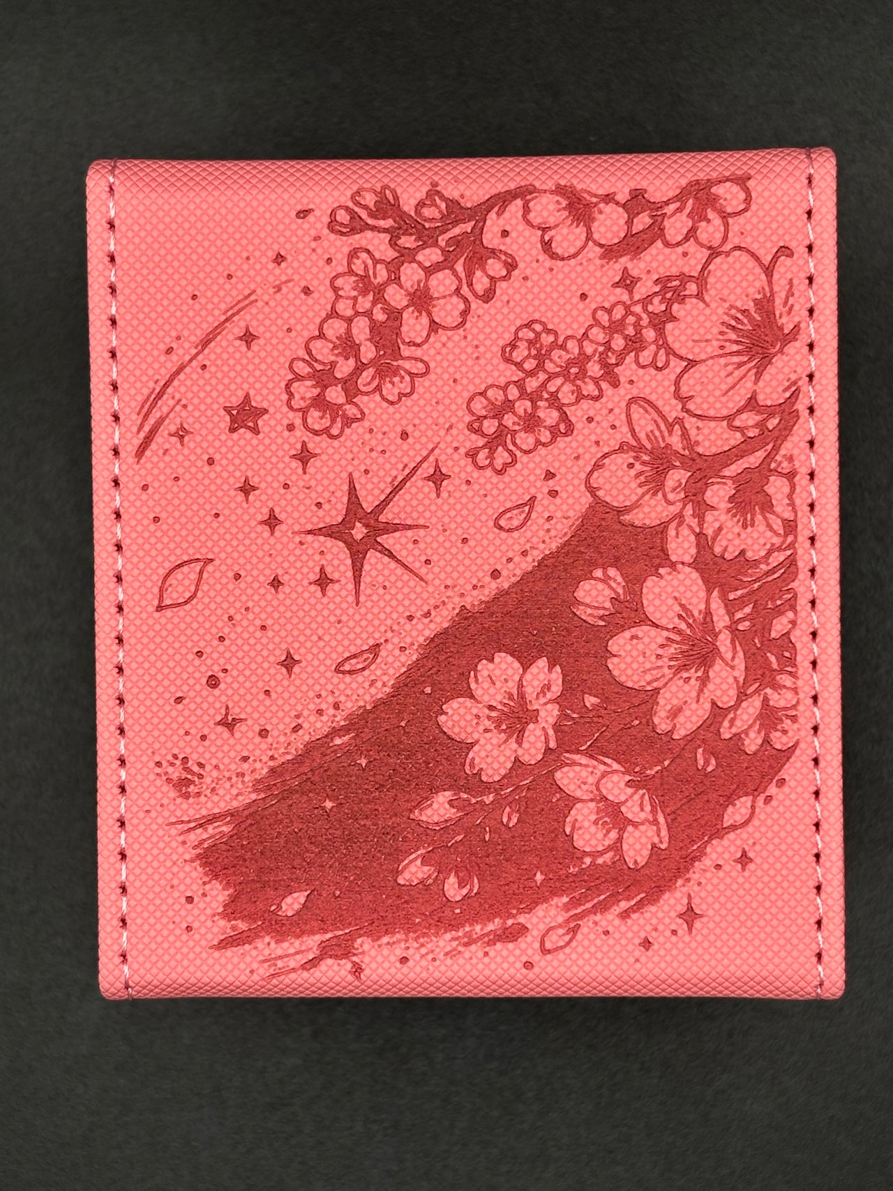 Cherry Blossom Custom Deck Box Design | 100 Karten | Rosa