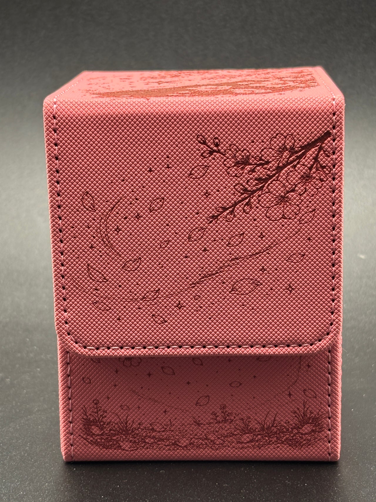 Cherry Blossom Custom Deck Box Design | 100 Karten | Rosa