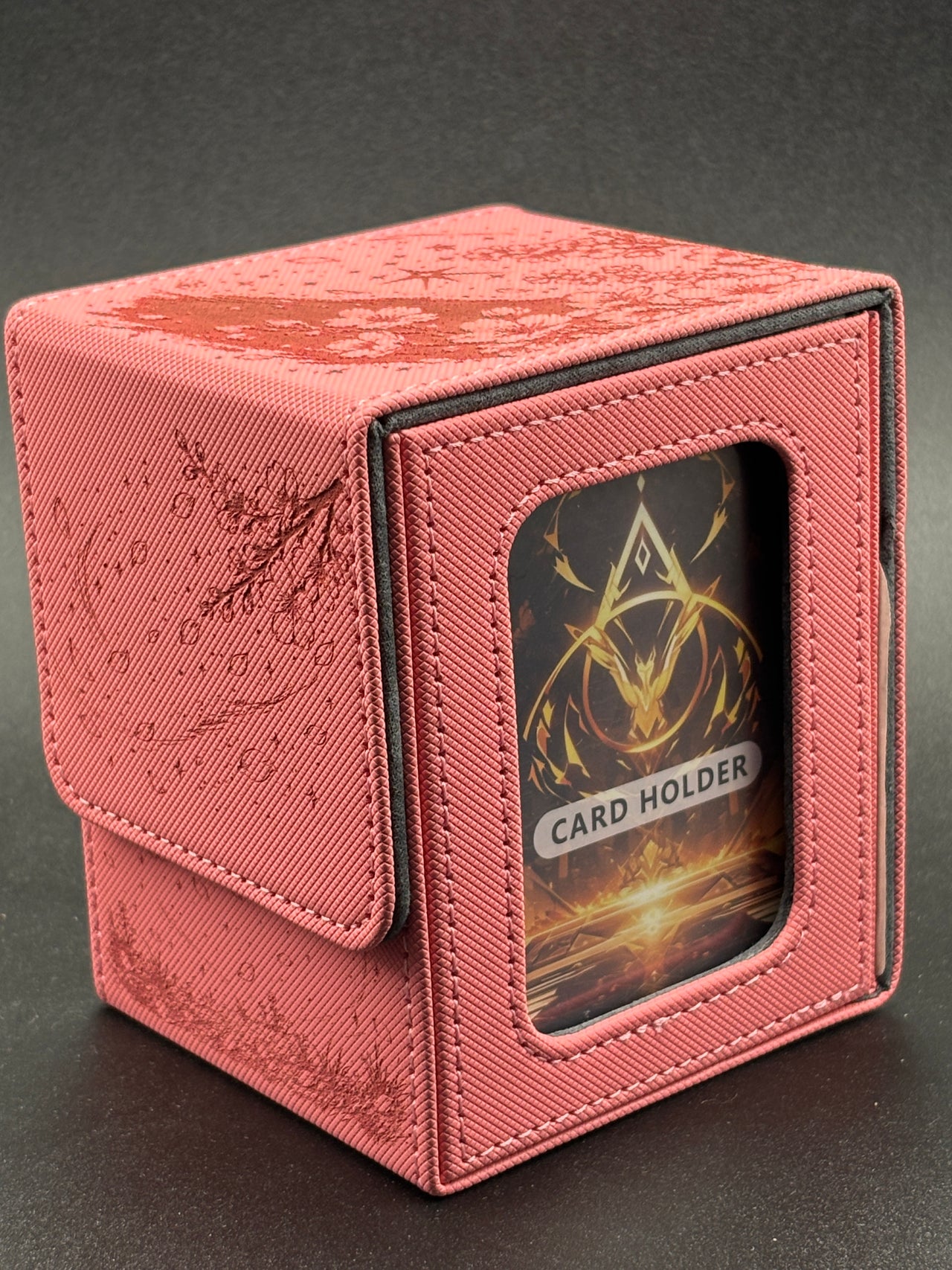 Cherry Blossom Custom Deck Box Design | 100 Karten | Rosa
