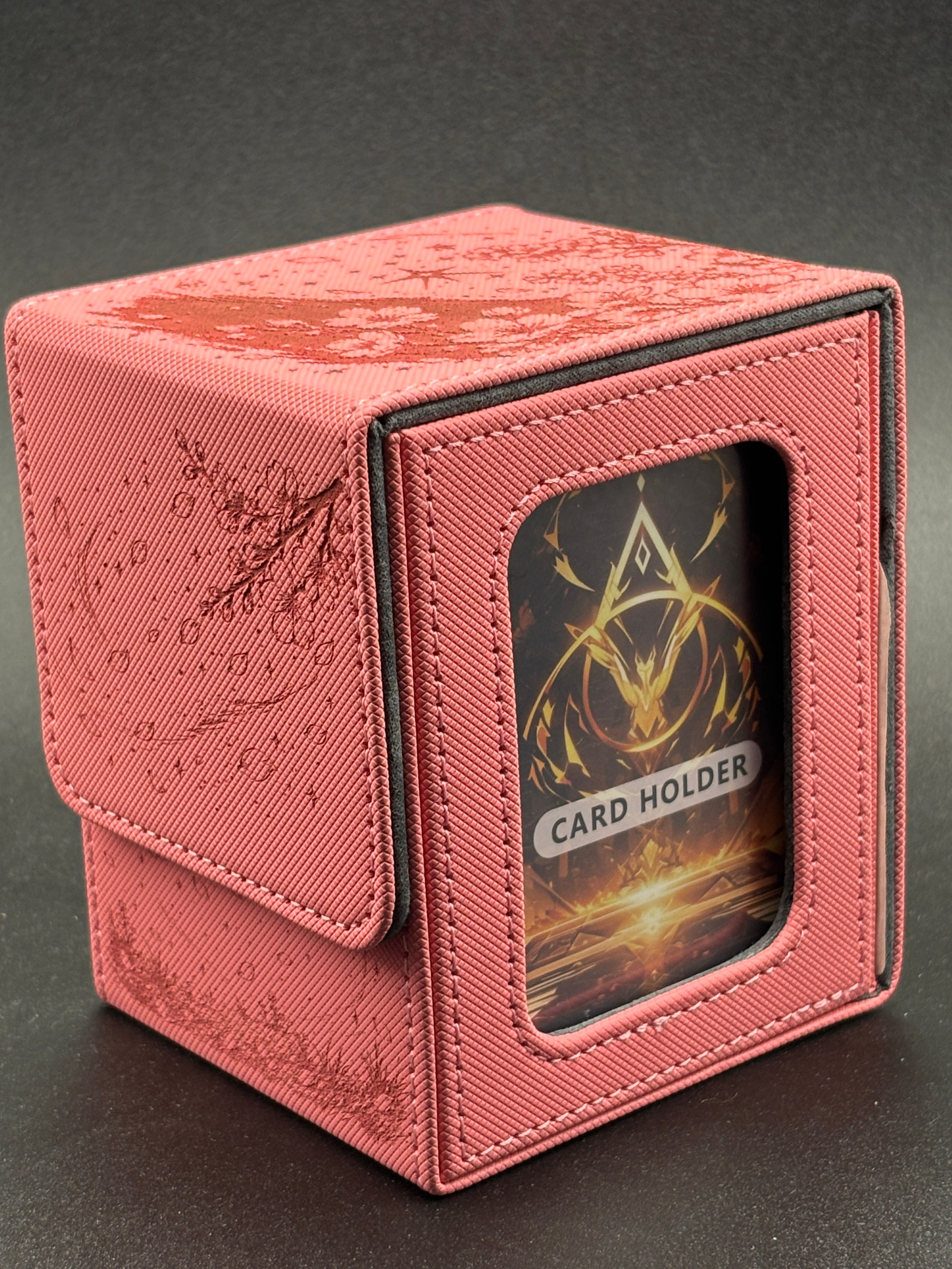 Cherry Blossom Custom Deck Box Design | 100 Karten | Rosa