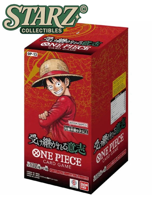 One Piece Carrying on his Will OP-13 Display Japanisch - OVP | Starz Collectibles